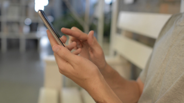 Casually Using Smartphone (2) alt