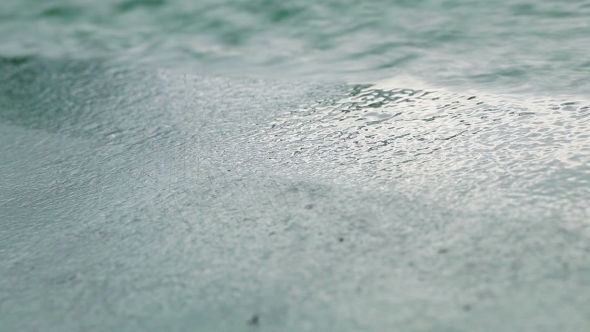 Texture Of Metal With Water