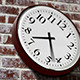 Clock on Brick Wall - VideoHive Item for Sale