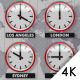 The World Clock Time Zones - VideoHive Item for Sale