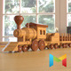 Wood Train Toy - 3DOcean Item for Sale