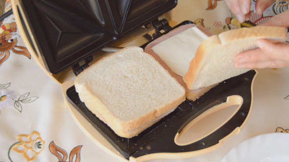 Grilled Sandwiches Ready To Get Hot