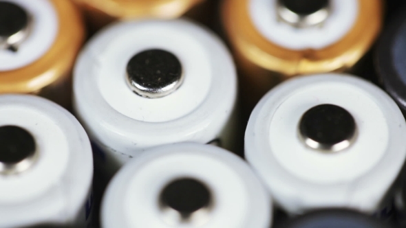 Multicolored Batteries alt