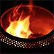 Burning Fire Barrel at Night - VideoHive Item for Sale