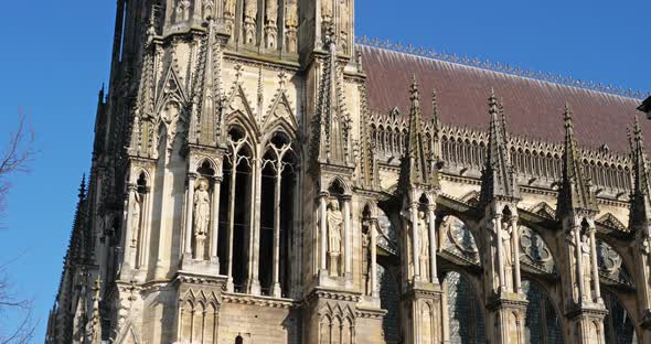 Cathedral Notre Dame of Reims, Marne department, Region Grand Est, France