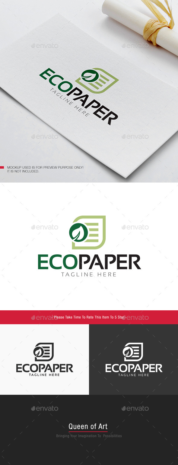 Eco Paper Logo