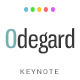 Odegard - Simple Keynote Presentation Template - GraphicRiver Item for Sale