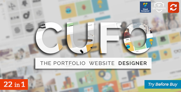 Cufo - responsywny motyw portfolio Wordpress