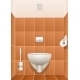 Toilet In a Building Interior. Vector Illustration - GraphicRiver Item for Sale