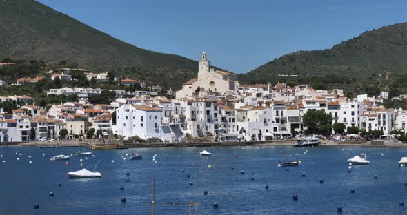 Cadaques, traditional spanish fishing village in Catalonia; Spain
