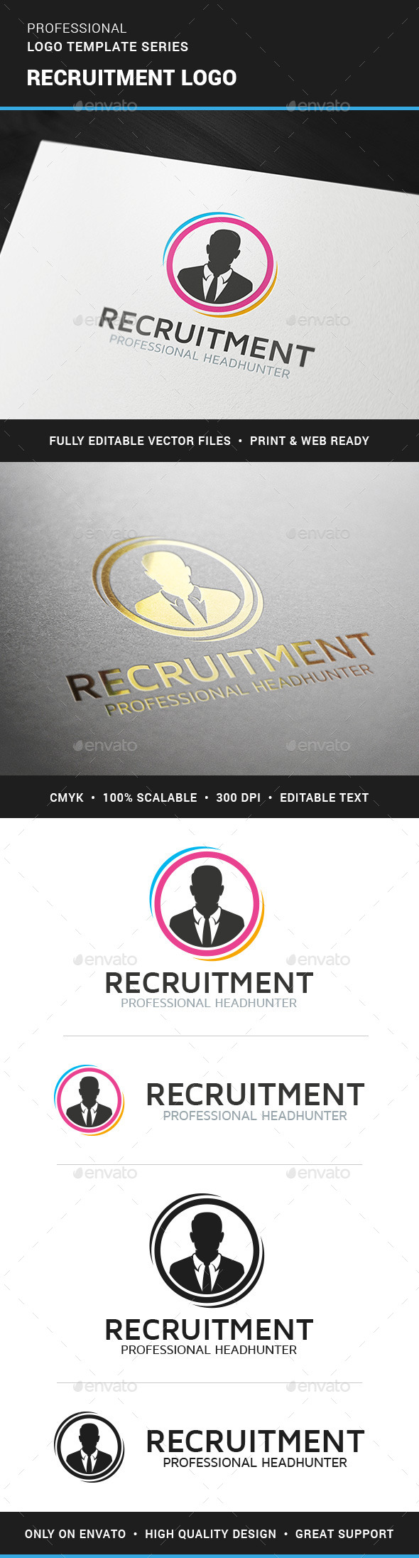 Recruitment Logo Template
