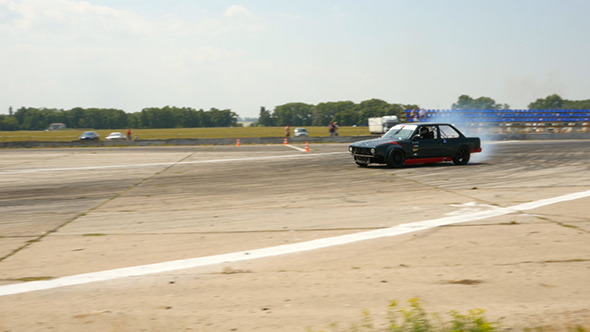 Drift Car In Drift Championship
