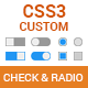 CSS3 Toggle Radio & Checkbox - CodeCanyon Item for Sale
