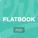 FlatBook - Flat Ebook Selling Psd Template - ThemeForest Item for Sale