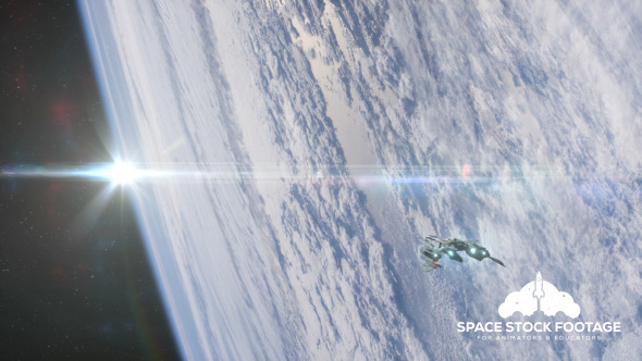 Spaceship in Orbit