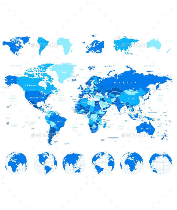 Map Graphics, Designs & Templates | GraphicRiver