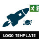 Go Rocket Logo Template - GraphicRiver Item for Sale