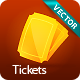 Glossy Tickets - GraphicRiver Item for Sale