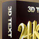 Glossy 3D Text Pack Volume 3 - GraphicRiver Item for Sale