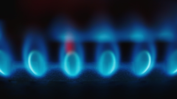 Gas-burner, Burning Natural Gas