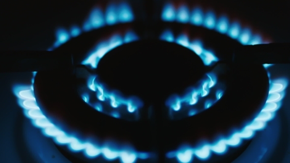 Gas-burner, Burning Natural Gas