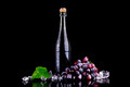 wine bottle with red grape - PhotoDune Item for Sale