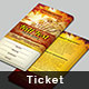 Fall Fest Ticket - GraphicRiver Item for Sale
