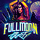 Full Moon Party Flyer  - GraphicRiver Item for Sale
