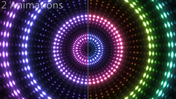 Lights Colorful VJ Loop