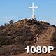 Hikers Trek to Mountaintop Cross - VideoHive Item for Sale
