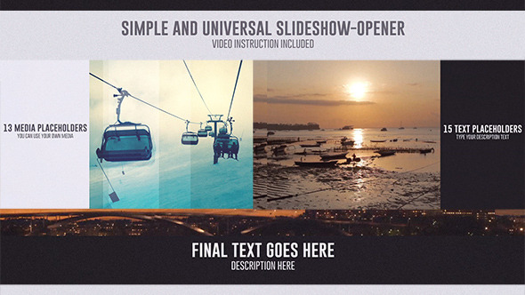 Universal  SlideShow-Opener