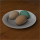 3 Different Egg - 3DOcean Item for Sale