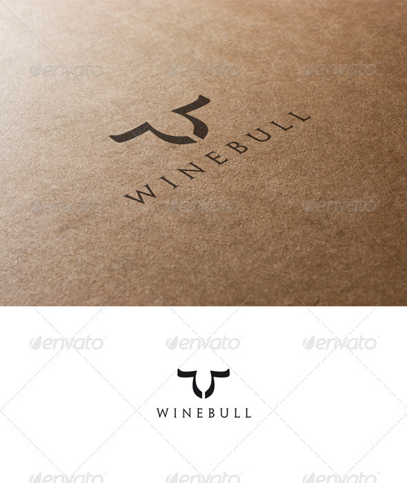 Bull and Wine Logo