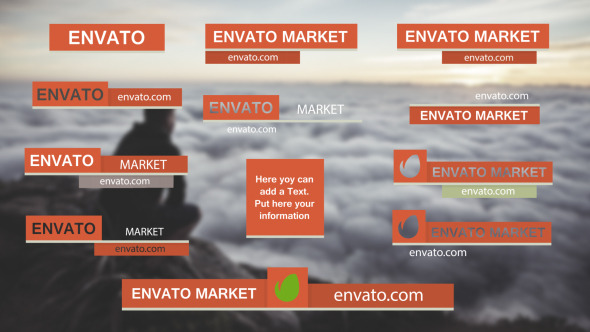 Flat Lower Third alt