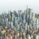 Low Poly Mega City With Textures - 3DOcean Item for Sale