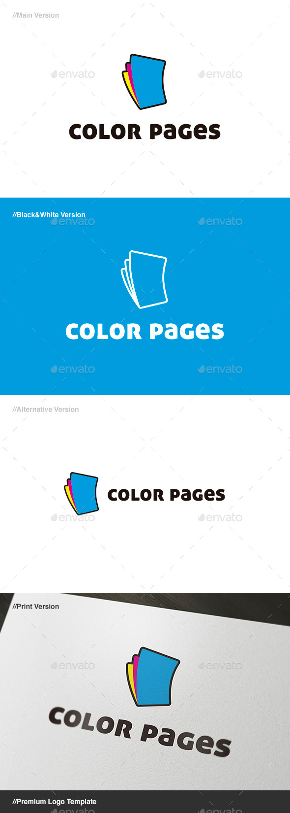 Color Pages Logo