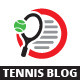 Tennis Blog Logo Template - GraphicRiver Item for Sale