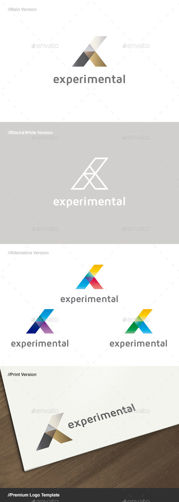 Experimental Abstract Logo