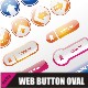 WEB BUTTON ON OVAL BASE     - GraphicRiver Item for Sale