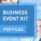 Clean Business Event Marketing Kit - GraphicRiver Item for Sale