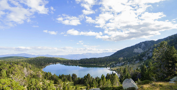 Clouds Over The Lake