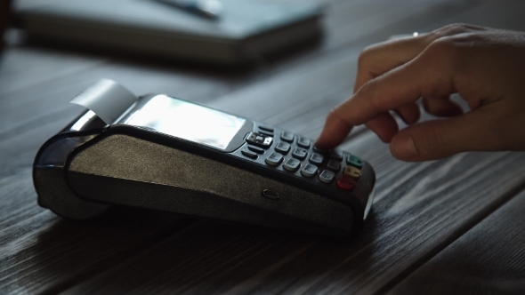 Payment With a Credit Card Through Terminal