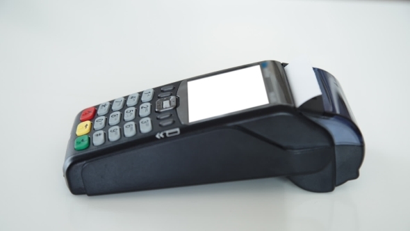 Payment With a Credit Card Through Terminal