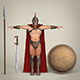 Realistic Spartan Warrior - 3DOcean Item for Sale