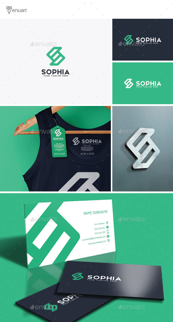 Sophia - Letter S Logo