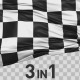 Checkered Race Flag Pack - VideoHive Item for Sale