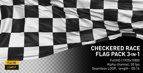 Checkered Race Flag Pack