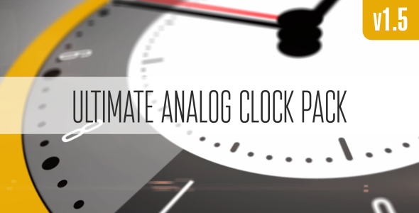 Ultimate Analog Clock Pack