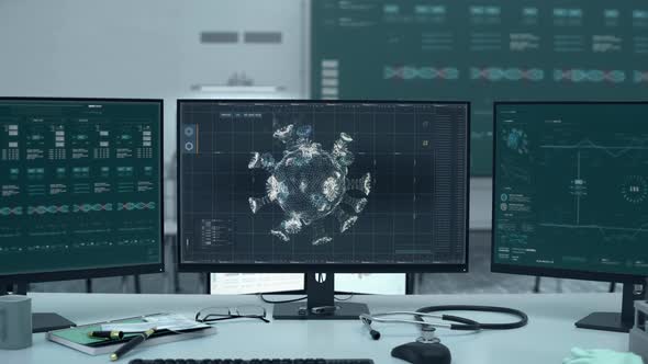 Microscopic analysis of the newest structure of a fatal Sars-Cov-2 illness cell alt