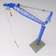 Favelle Favco M1280D TOWER crane - 3DOcean Item for Sale